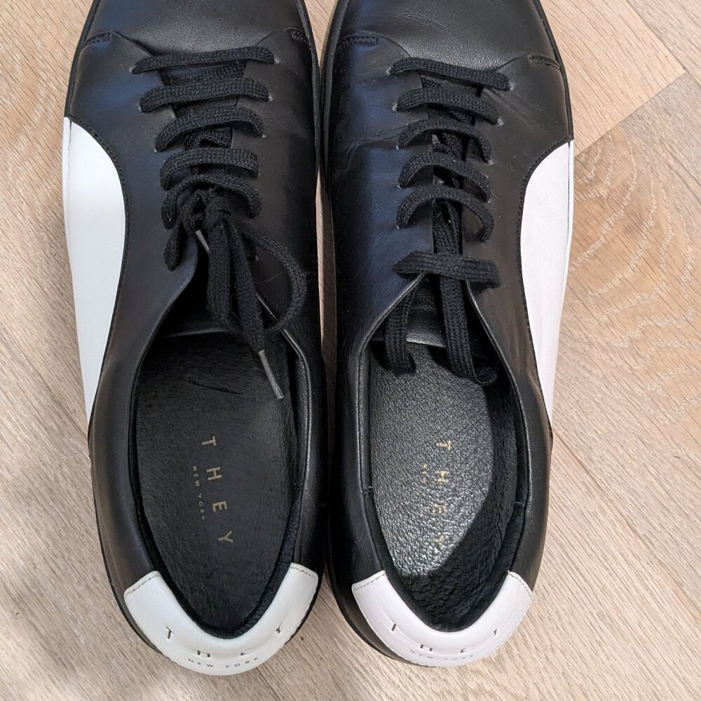 THEY leather shoes - men size 43